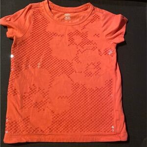 Gymboree Orange Short Sleeve Tee Casual Cotton